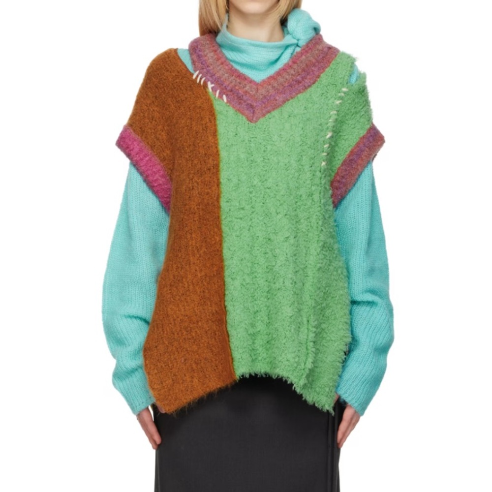 Andersson Bell multicolor Zoey knit vest